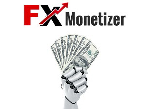 fxmonetizer - Robot holding money